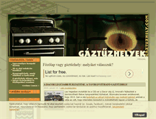 Tablet Screenshot of gaztuzhely.com